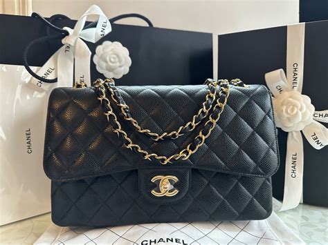 chanel classic flap green|chanel classic flap bag jumbo.